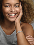 Pulsera en plata de ley Retrato de Minnie Brillante de Disney
