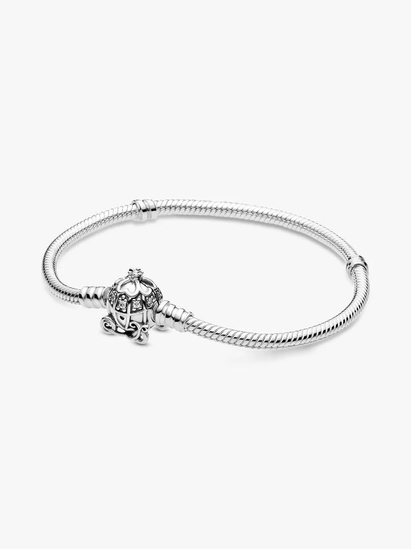 Pulsera con cierre en forma de carruaje de calabaza de La Cenicienta de Disney