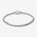 Pulsera Cadena de Serpiente Cierre de Marvel